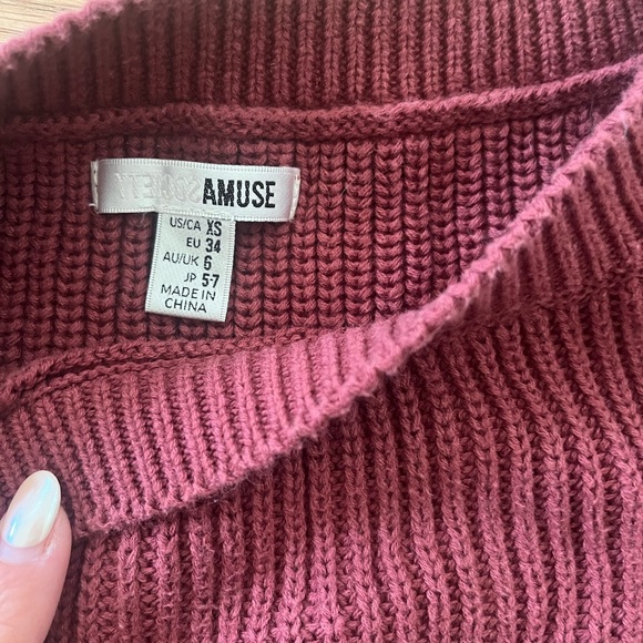 amuse society sweater - Picture 4 of 5